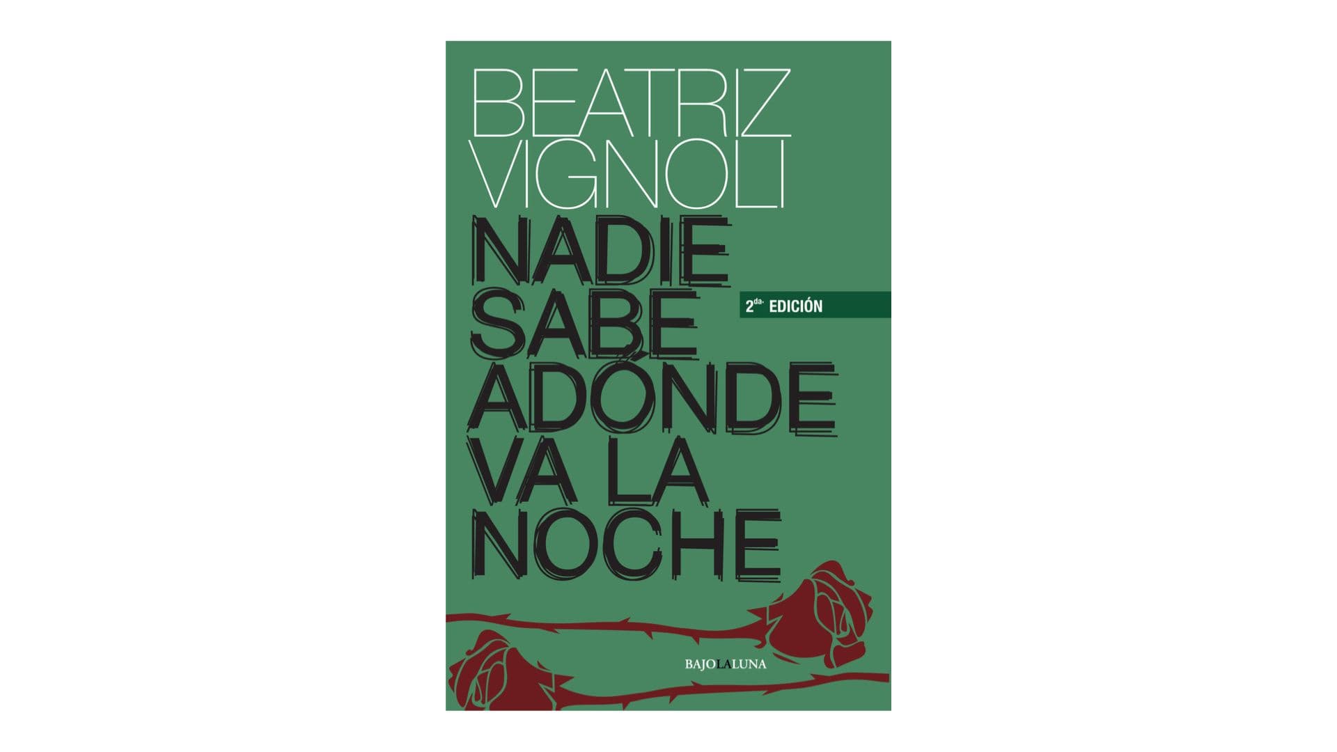 Portada de Nadie sabe adónde va la noche - Beatriz Vignoli
