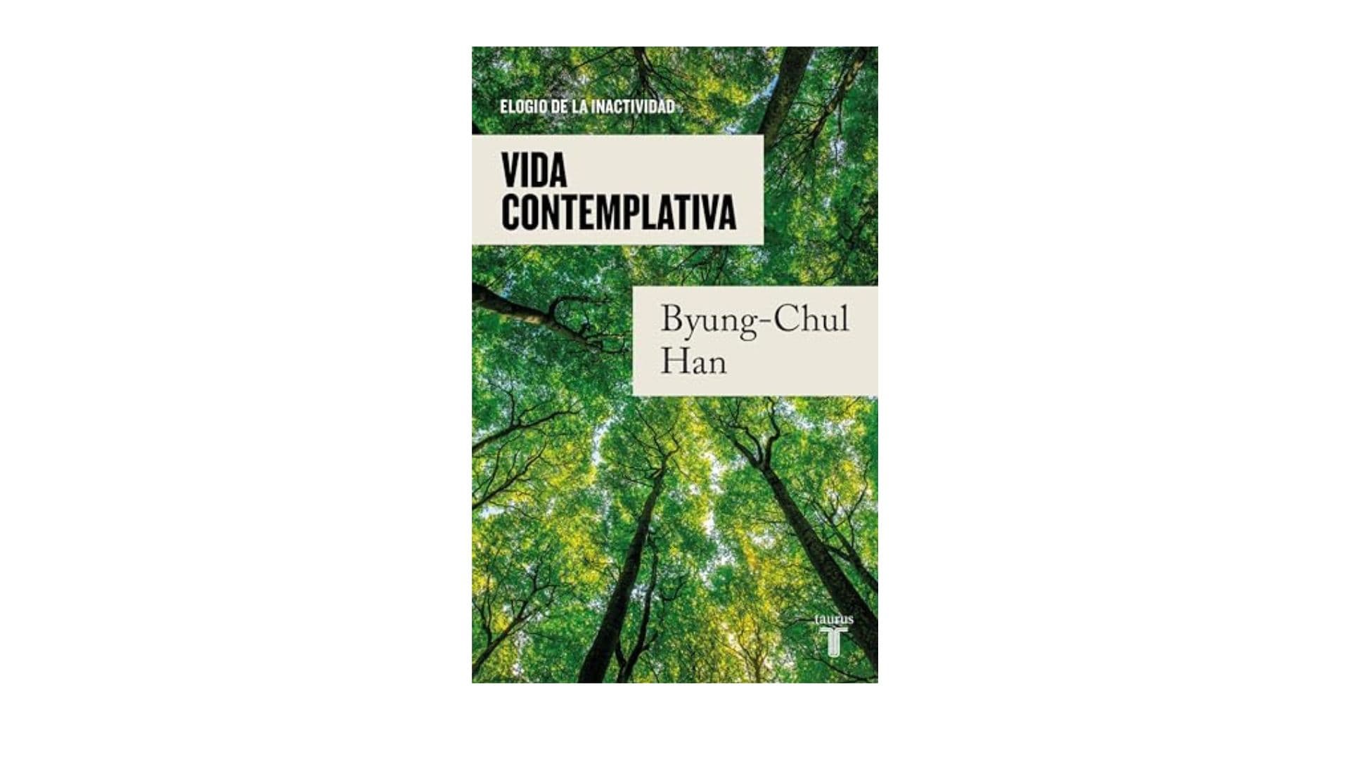 Portada de Vida contemplativa - Byung Chul-han